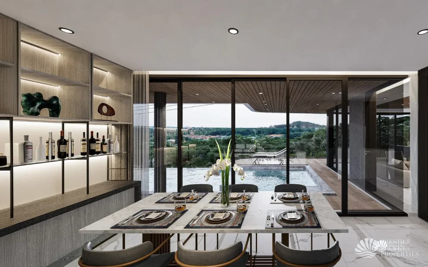 The Modern Ocean-View 4-Bedroom Karon Villa - Photo 4