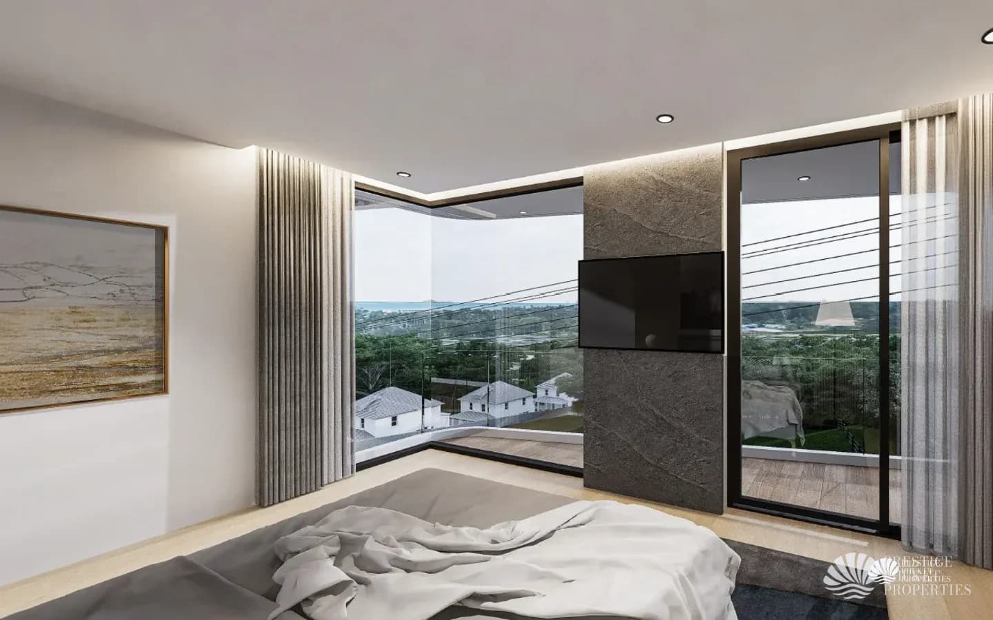 The Modern Ocean-View 4-Bedroom Karon Villa - Photo 5